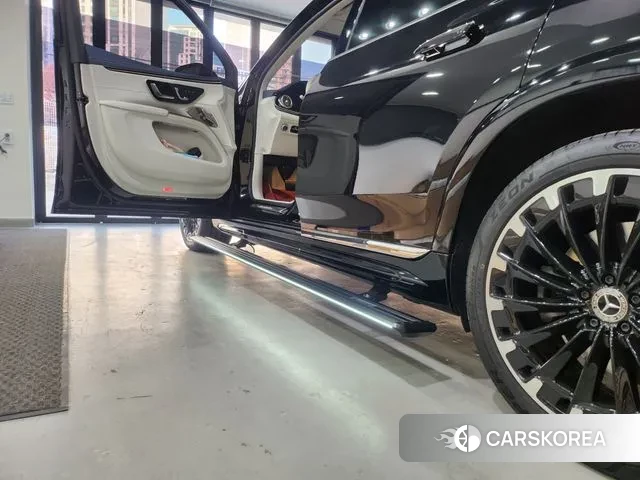 Mercedes-Benz EQS SUV X296 2023 Черный двухцветный из Кореи, фото 6