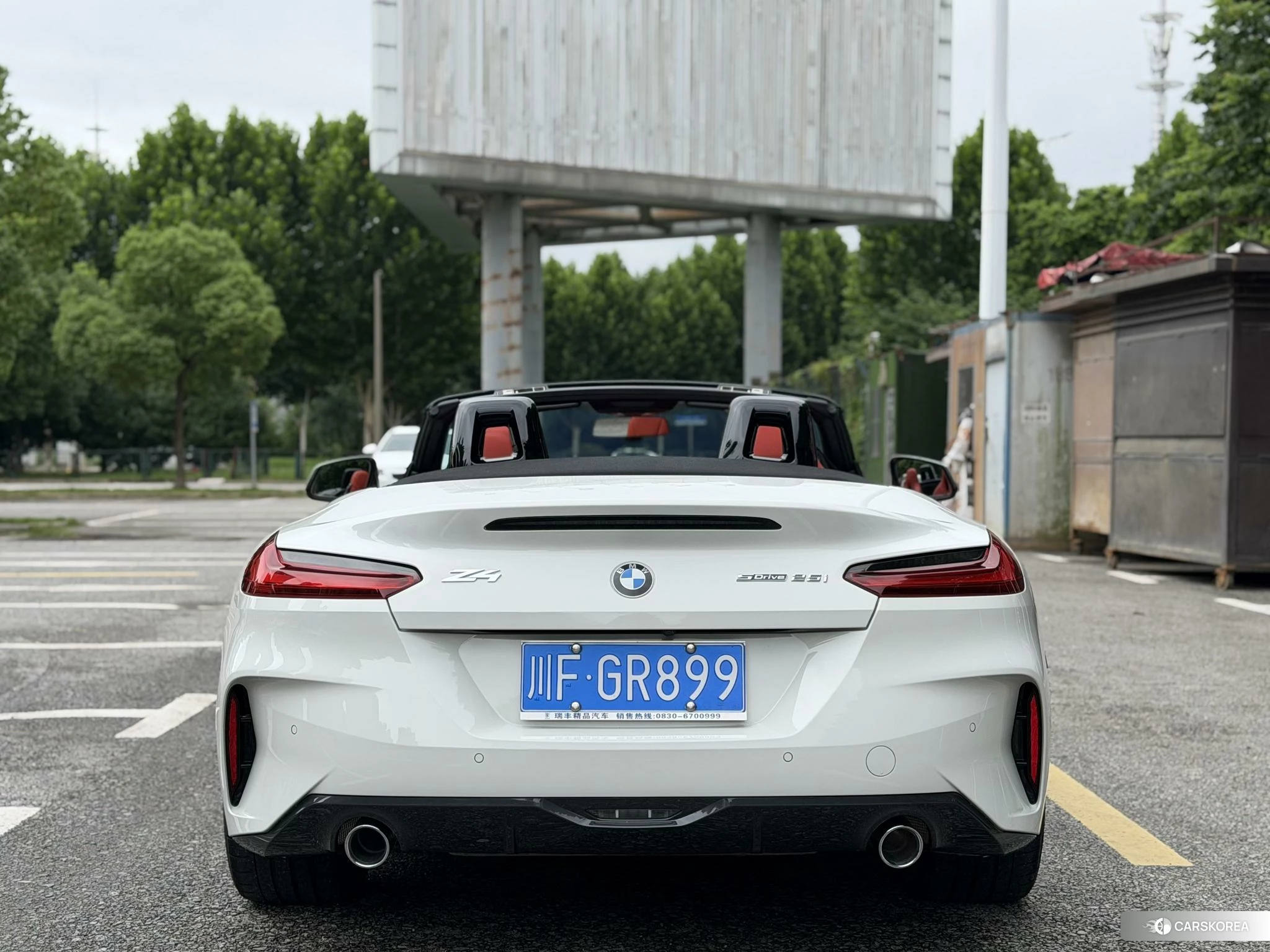 BMW Z4 2019 Белый из Китая, фото 4