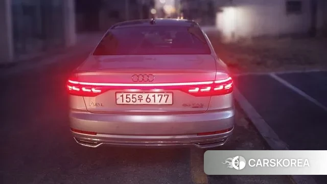 Audi A8 (D5) 2020 Серебряный из Кореи, фото 4