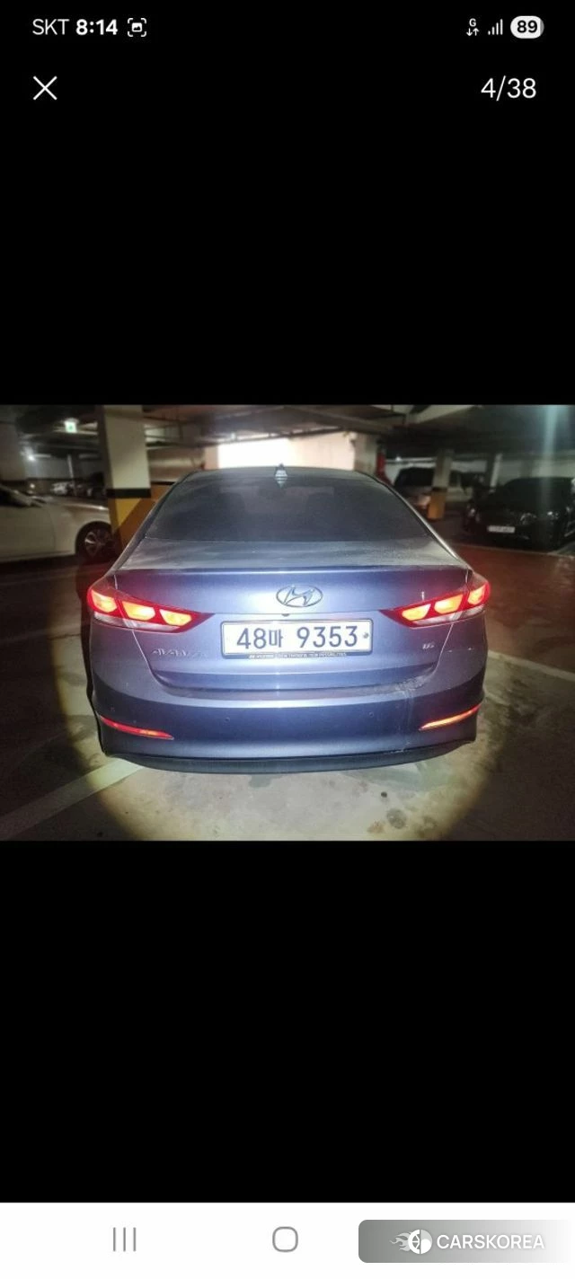 Hyundai Avante AD id 3861800 из Кореи 12