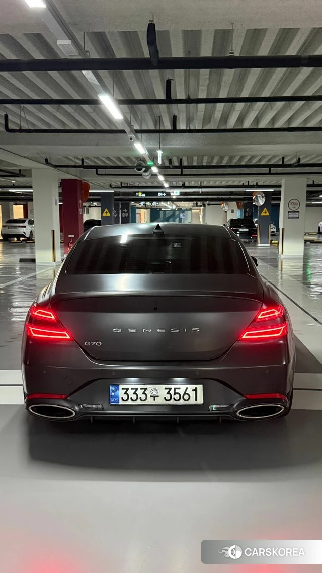 Genesis The New G70 2021 Серый из Кореи, фото 4