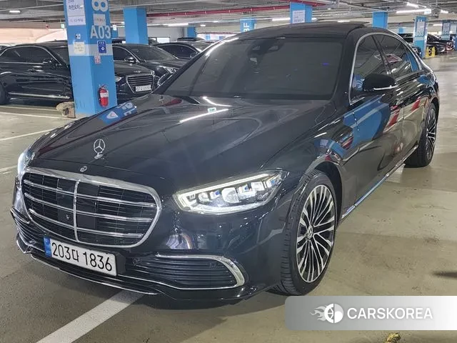 Mercedes-Benz S-Class W223 2022 Черный из Кореи, фото 4