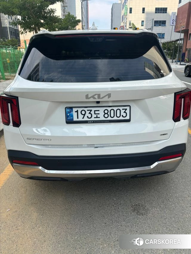 Kia The New Sorento 4th Generation 2024 Белый из Кореи, фото 4