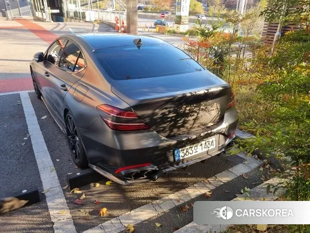 Genesis The New G70 2022 Серый из Кореи, фото 4