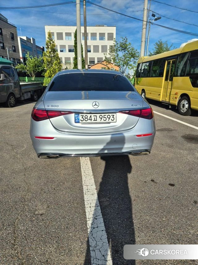 Mercedes-Benz S-Class W223 2022 Серебристо-серый из Кореи, фото 5