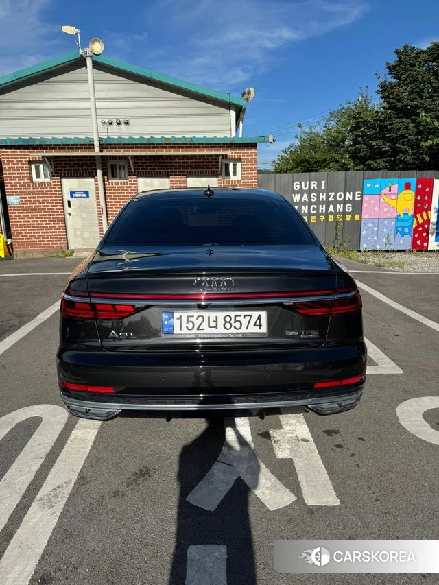 Audi A8 (D5) 2021 Черный из Кореи, фото 4