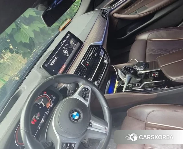 BMW 5 Series (G30) 2020 Синий из Кореи, фото 4