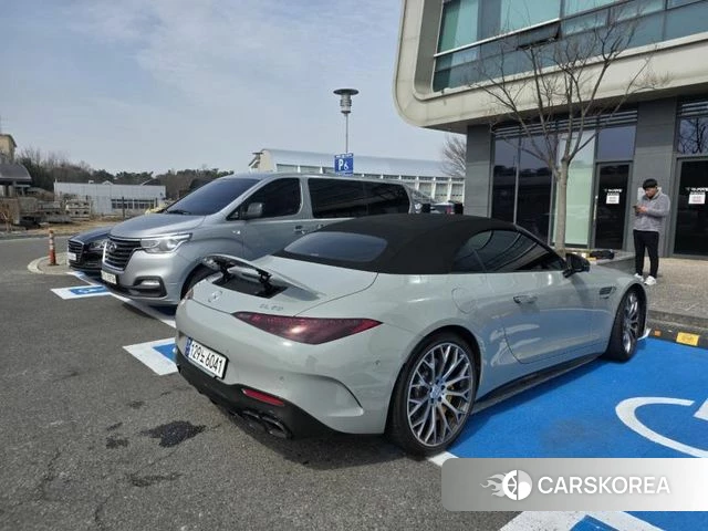 Mercedes-Benz SL-Class R232 2023 Серый из Кореи, фото 4