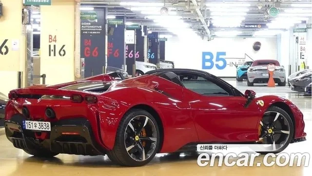 Ferrari SF90 Spider 2022 Красный из Кореи, фото 4