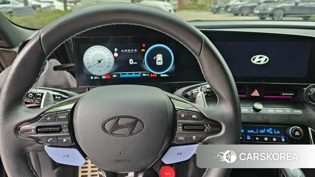 Hyundai The New Avante (CN7) 2023 Черный из Кореи, фото 6