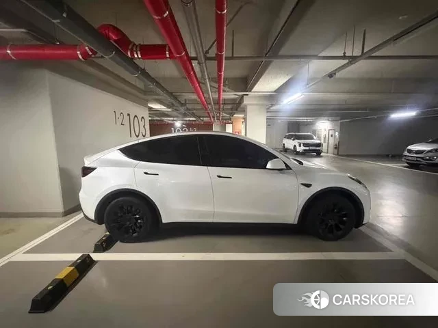 Tesla Model Y 2025 Белый из Кореи, фото 4