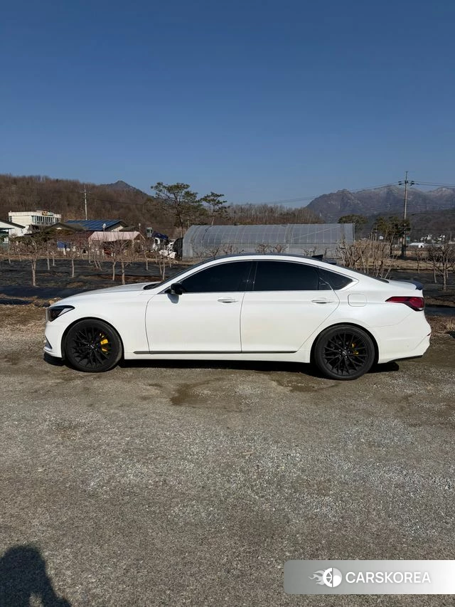 Genesis G80 2019 Белый из Кореи, фото 4