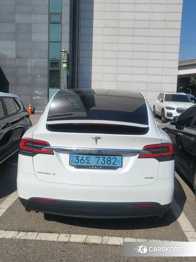 Tesla Model X 2019 Белый из Кореи, фото 4