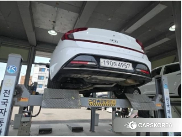 Hyundai Sonata (DN8) 2021 Белый из Кореи, фото 4