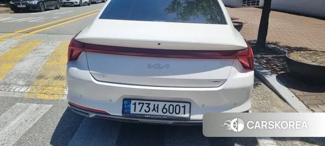 Kia K8 Hybrid 2023 Белый из Кореи, фото 4