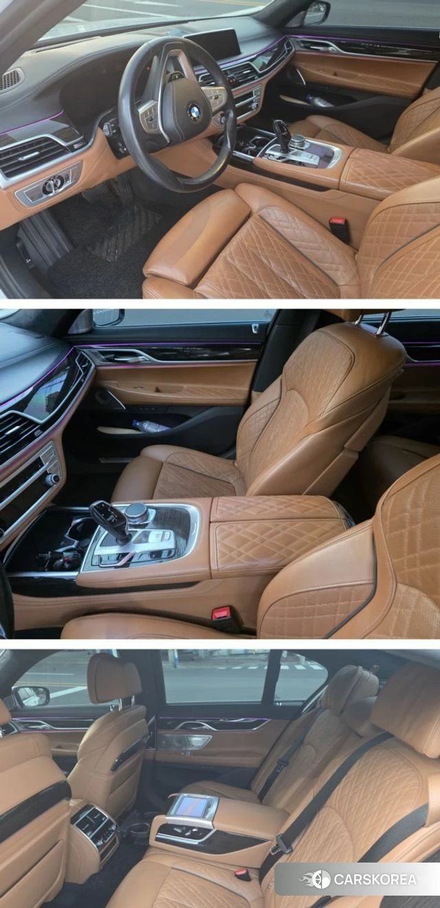 BMW 7 Series (G11) 2022 Белый из Кореи, фото 4