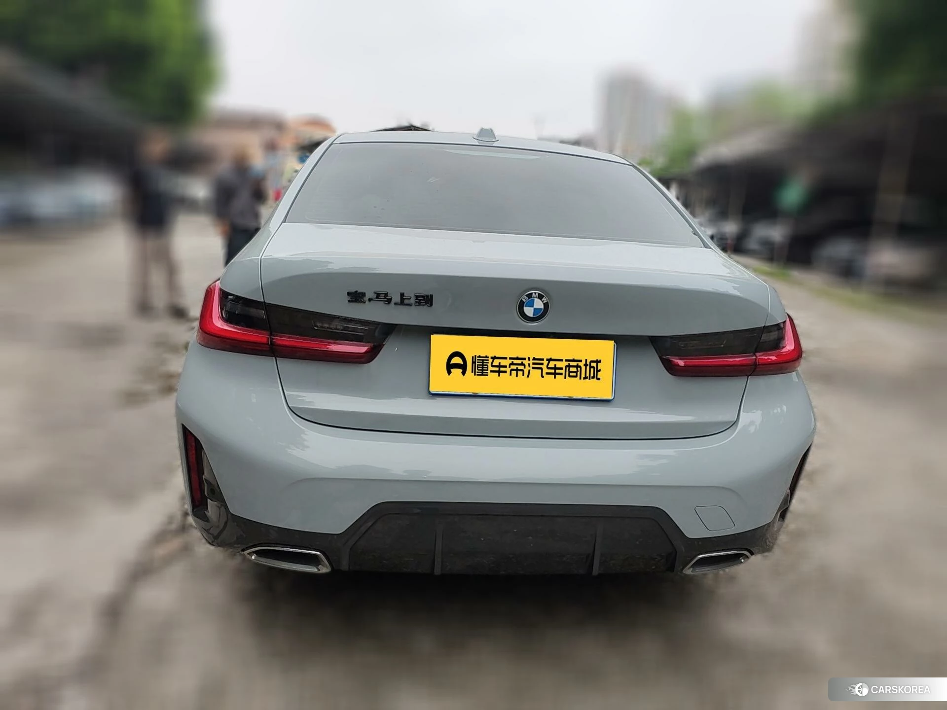 BMW 3 series 2022 Серебристо-серый из Китая, фото 4