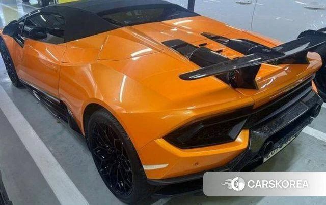 Lamborghini Huracan 2019 Оранжевый из Кореи, фото 4