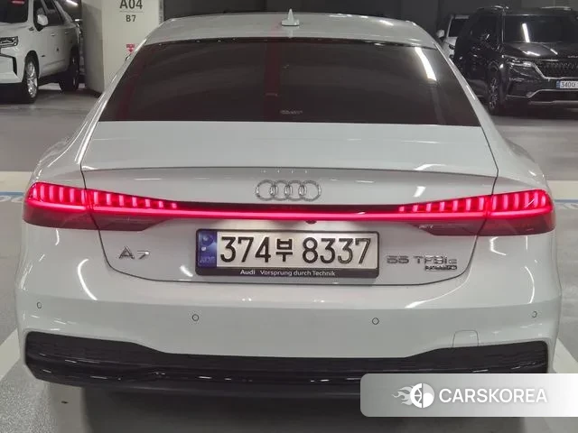 Audi A7 (4K) 2023 Белый из Кореи, фото 4