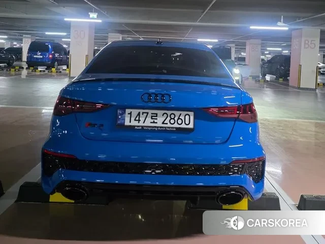 Audi RS3 (8Y) 2024 Синий из Кореи, фото 4
