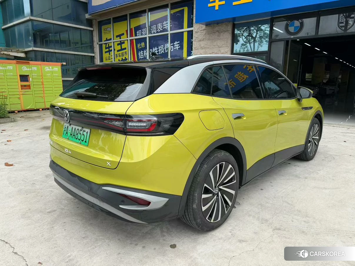 Volkswagen ID.4 X 2021 Желтый из Китая, фото 4