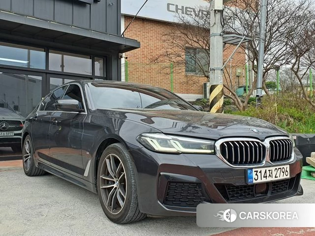BMW 5 Series (G30) 2021 Серый из Кореи, фото 6