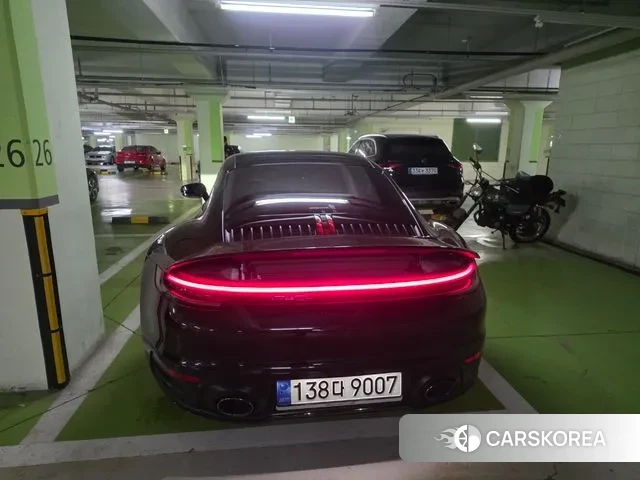 Porsche 911(992) 2021 Черный из Кореи, фото 4