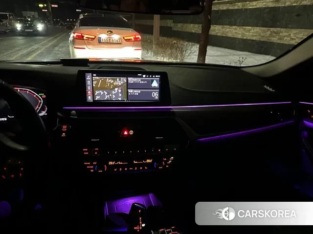 BMW 5 Series (G30) 2020 Синий из Кореи, фото 4