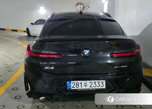BMW X4 (G02) 2022 Черный из Кореи, фото 4