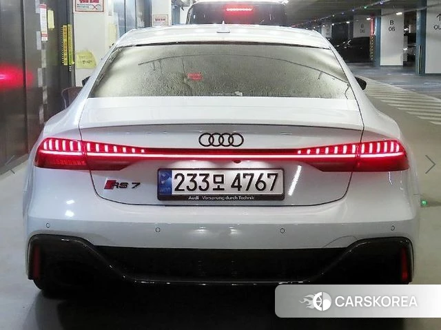 Audi RS7 (4K) 2023 Белый из Кореи, фото 4