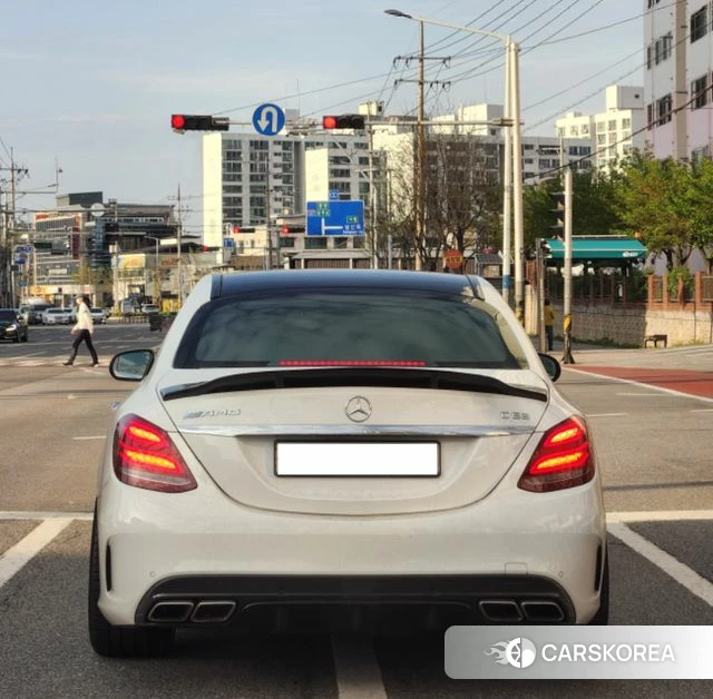 Mercedes-Benz C-Class W205 2018 Белый из Кореи, фото 4