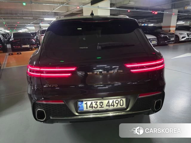 Genesis GV70 2022 Черный из Кореи, фото 4