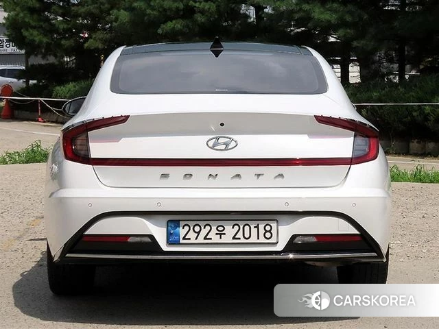 Hyundai Sonata (DN8) 2019 Белый из Кореи, фото 4