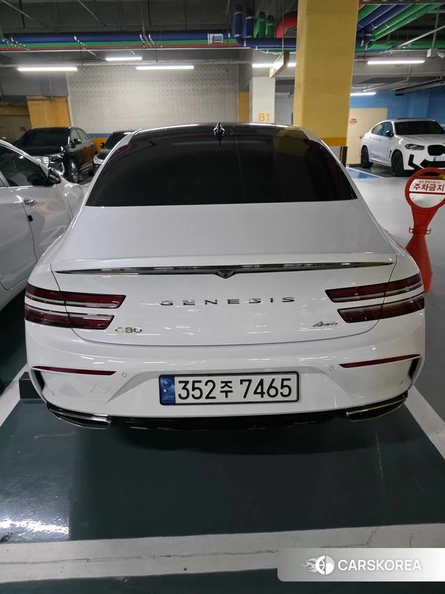 Genesis G80 (RG3) 2022 Белый из Кореи, фото 4
