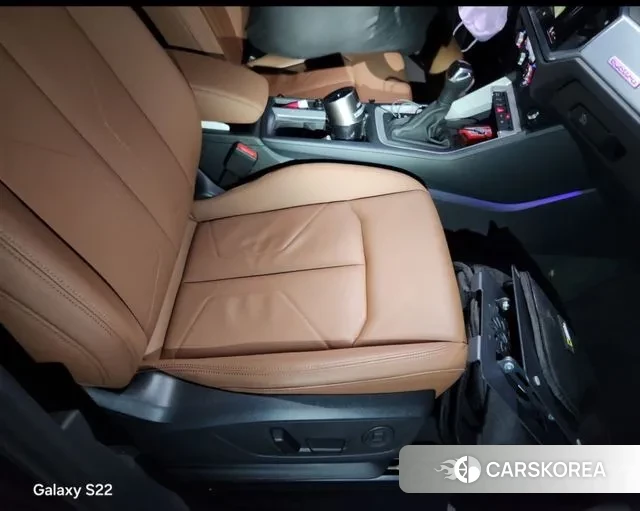 Audi Q3 (F3) 2022 Черный из Кореи, фото 4