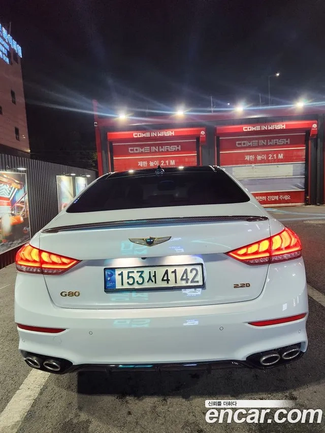 Genesis G80 2018 Белый из Кореи, фото 6