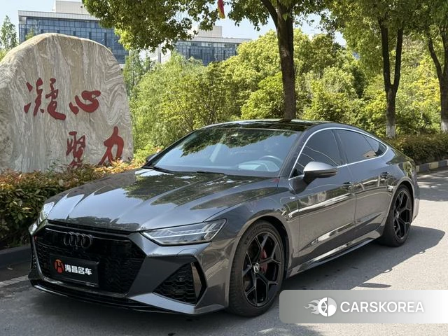 Audi A7 2022 Темно-серый из Китая, фото 4
