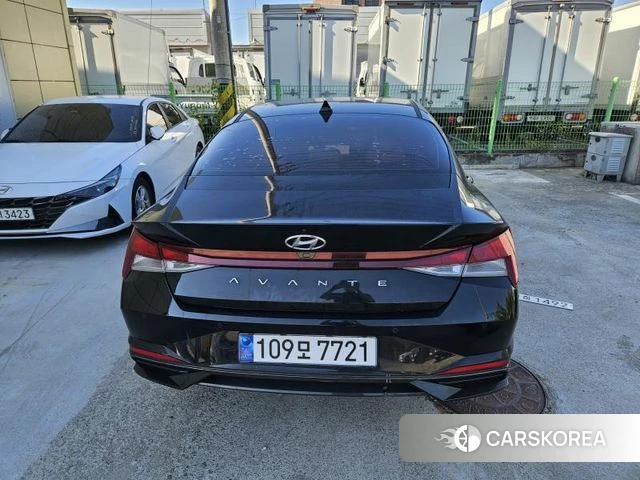 Hyundai Avante (CN7) 2021 Черный из Кореи, фото 5