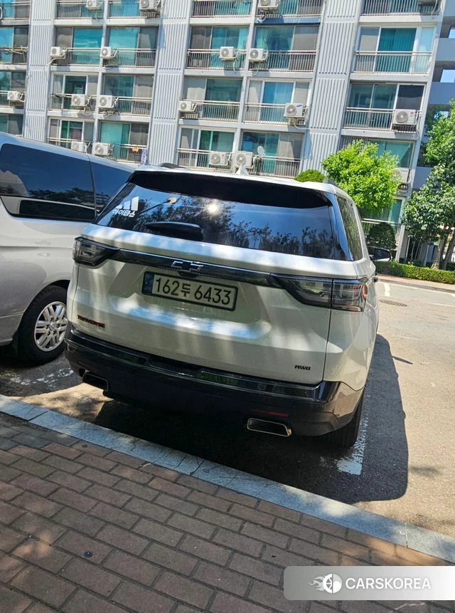 Chevrolet (GM Daewoo) Traverse 2021 Белый из Кореи, фото 4