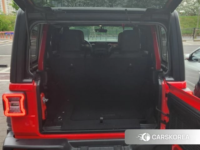 Jeep Wrangler (JL) 2022 Красный из Кореи, фото 4