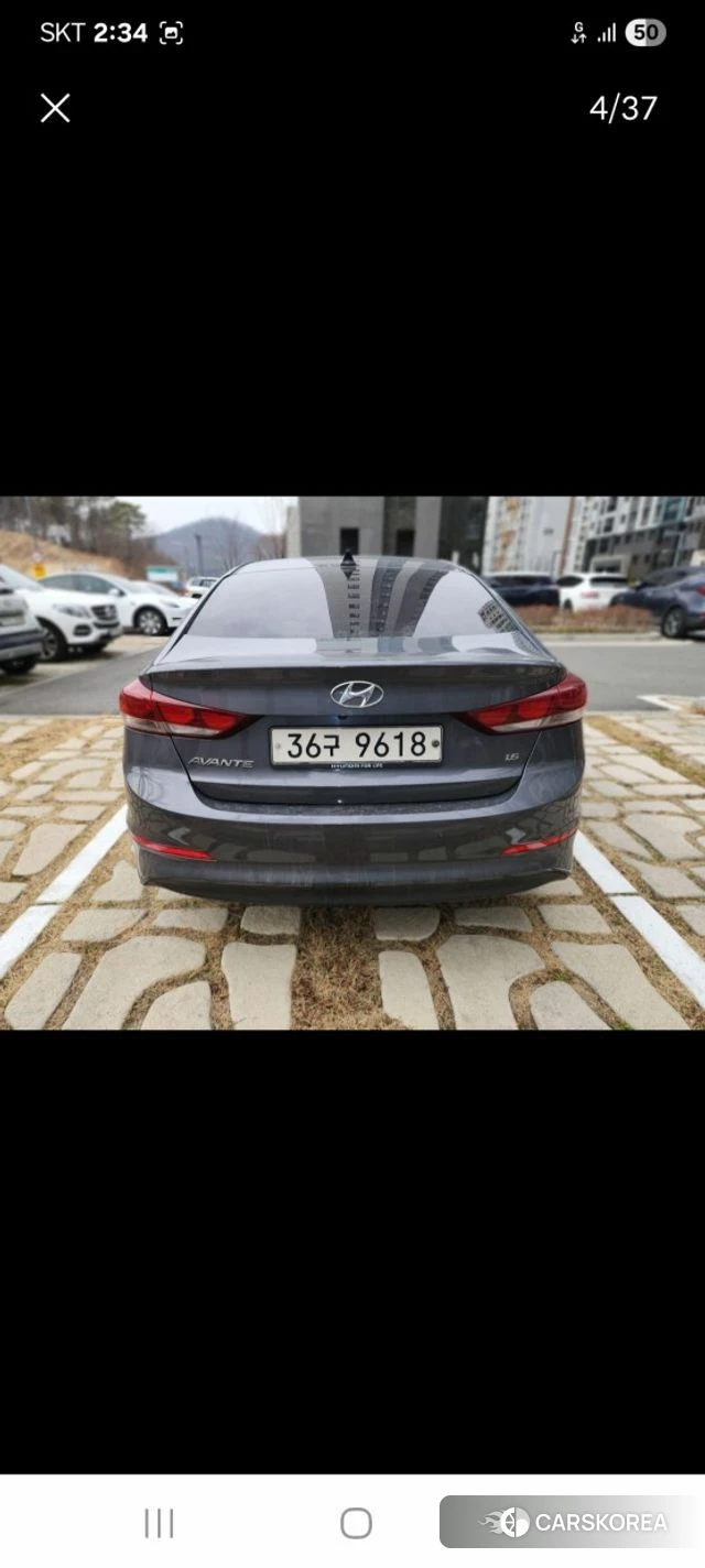 Hyundai Avante AD id 3821082 из Кореи 11