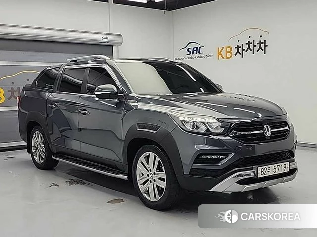 Ssangyong Rexton Sports 2021 Серый из Кореи, фото 4