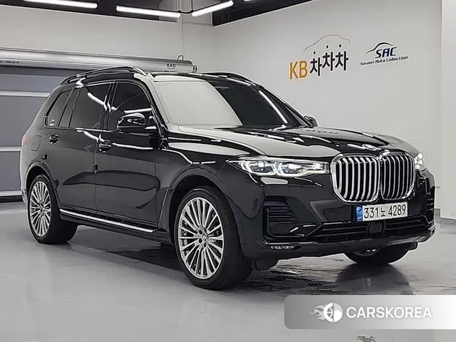 BMW X7 (G07) 2022 Черный из Кореи, фото 4