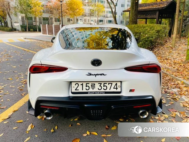 Toyota Supra 5th Generation 2023 Белый из Кореи, фото 4