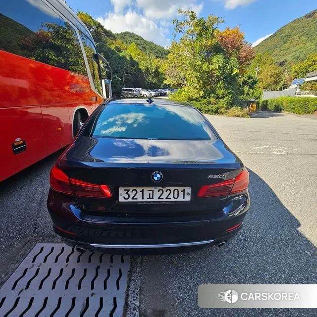 BMW 5 Series (G30) 2020 Синий из Кореи, фото 4