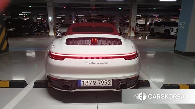 Porsche 911(992) 2022 Белый из Кореи, фото 4