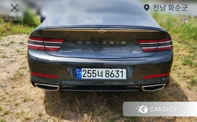Genesis G80 (RG3) 2021 Серый из Кореи, фото 6