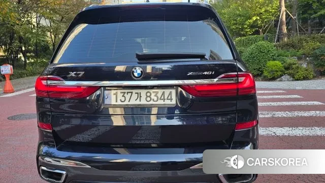 BMW X7 (G07) 2021 Синий из Кореи, фото 4