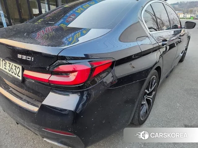 BMW 5 Series (G30) 2021 Синий из Кореи, фото 4