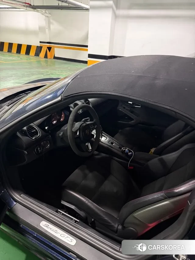 Porsche 718 Boxster 2018 Синий из Кореи, фото 4